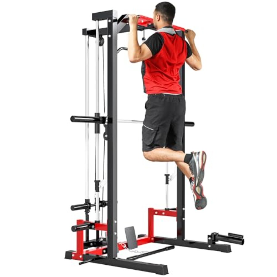 Power Cage Smith Machine Multi - Pull Up Bar recension och pris