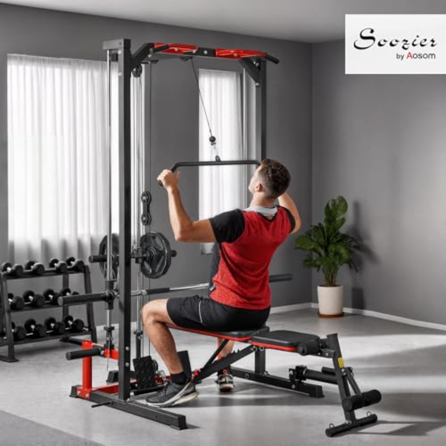 Power Cage Smith Machine Multi - Pull Up Bar recension och pris