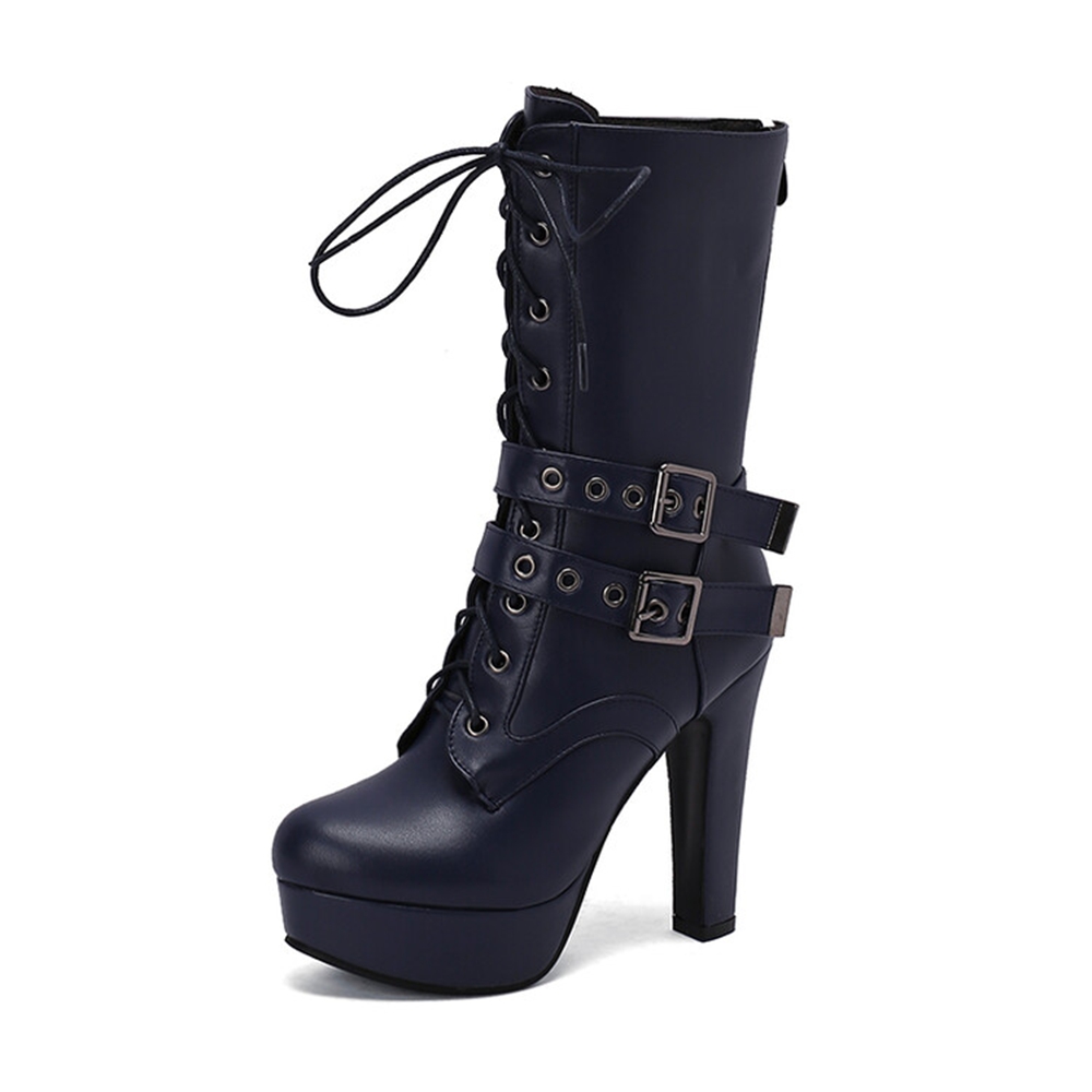 Mid-Calf Boots Women Autumn an - Crossfit Belt recension och pris