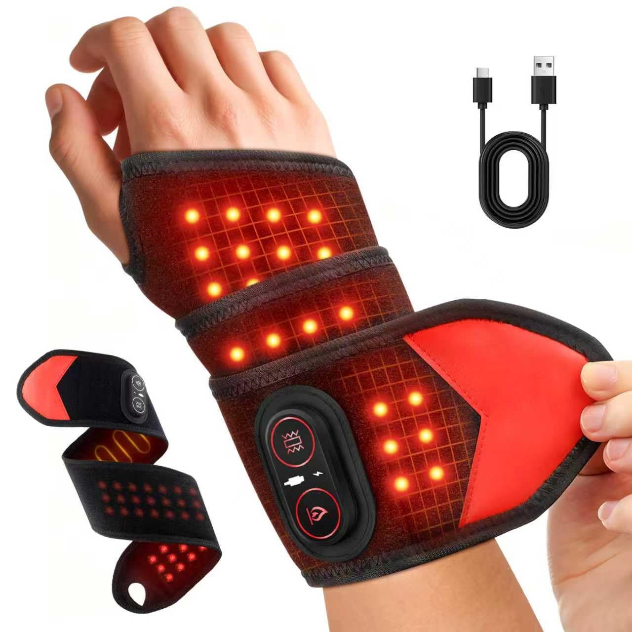 Portable Red Light Therapy Wra - Wrist Wraps recension och pris