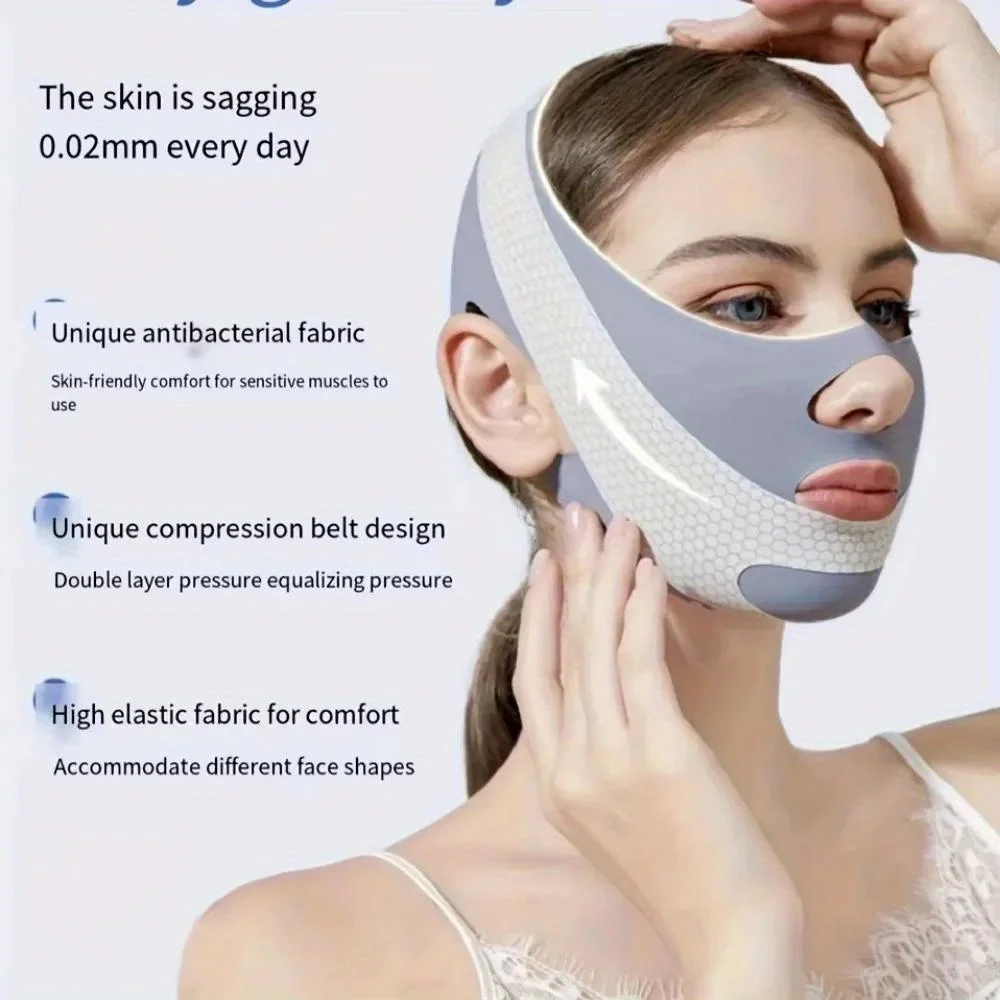 1pc Face Slimming Bandage V Li - Lifting Belt recension och pris