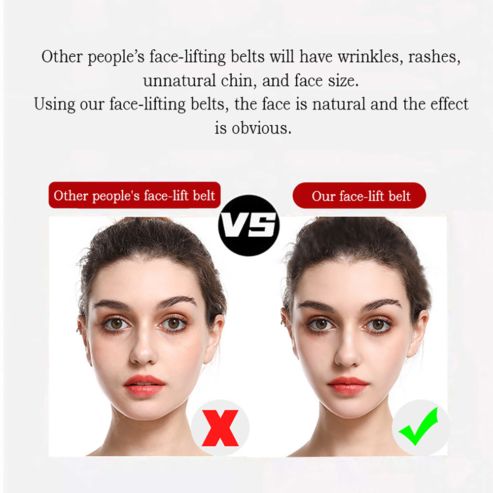 Face Slimming Bandage Reusable - Lifting Belt recension och pris