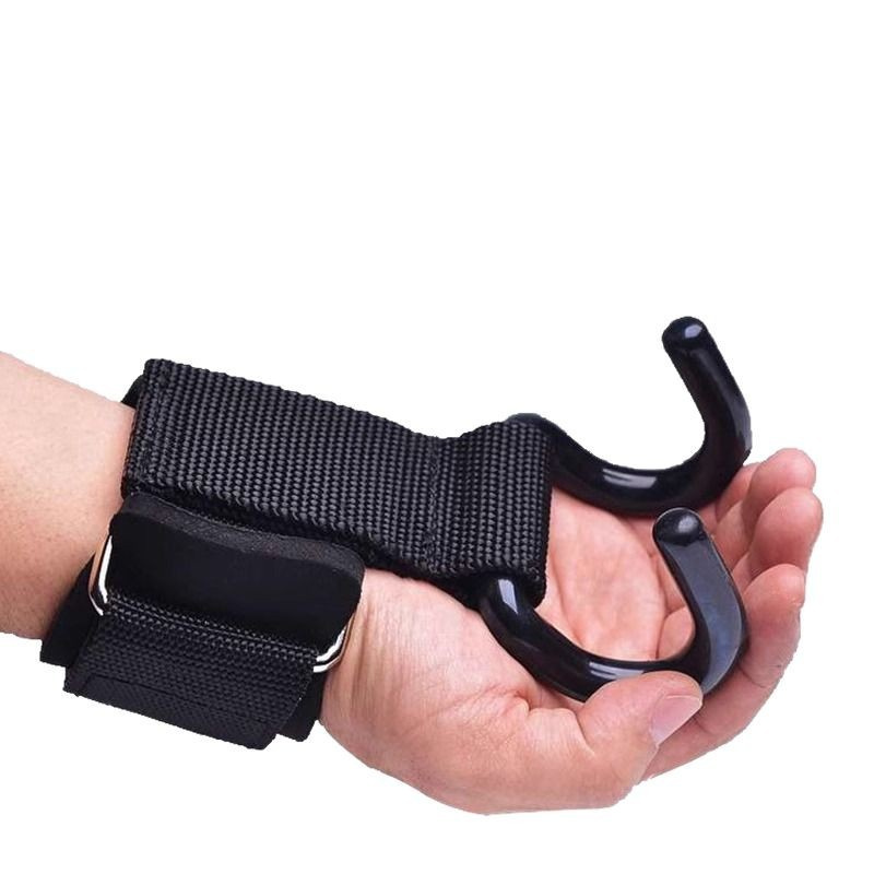 【F】2Pcs Weight Lifting Hooks H - Weightlifting Gloves recension och pris