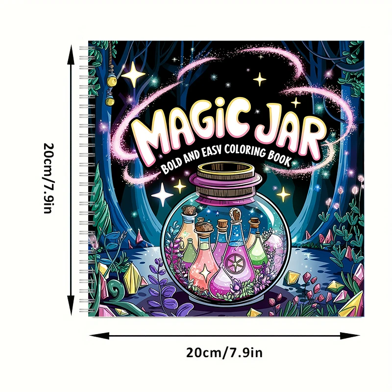 Coloring Book Magic Jar for Ad - Chalk Bag recension och pris