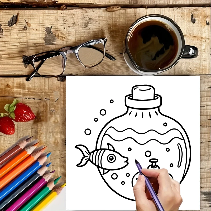 Coloring Book Magic Jar for Ad - Chalk Bag recension och pris
