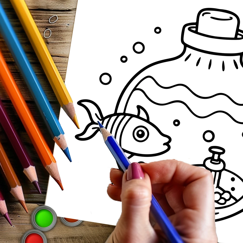 Coloring Book Magic Jar for Ad - Chalk Bag recension och pris