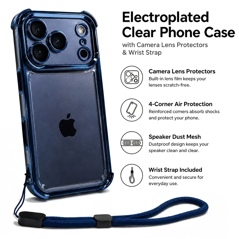 Luxury Transparent Shockproof  - Wrist Wraps recension och pris