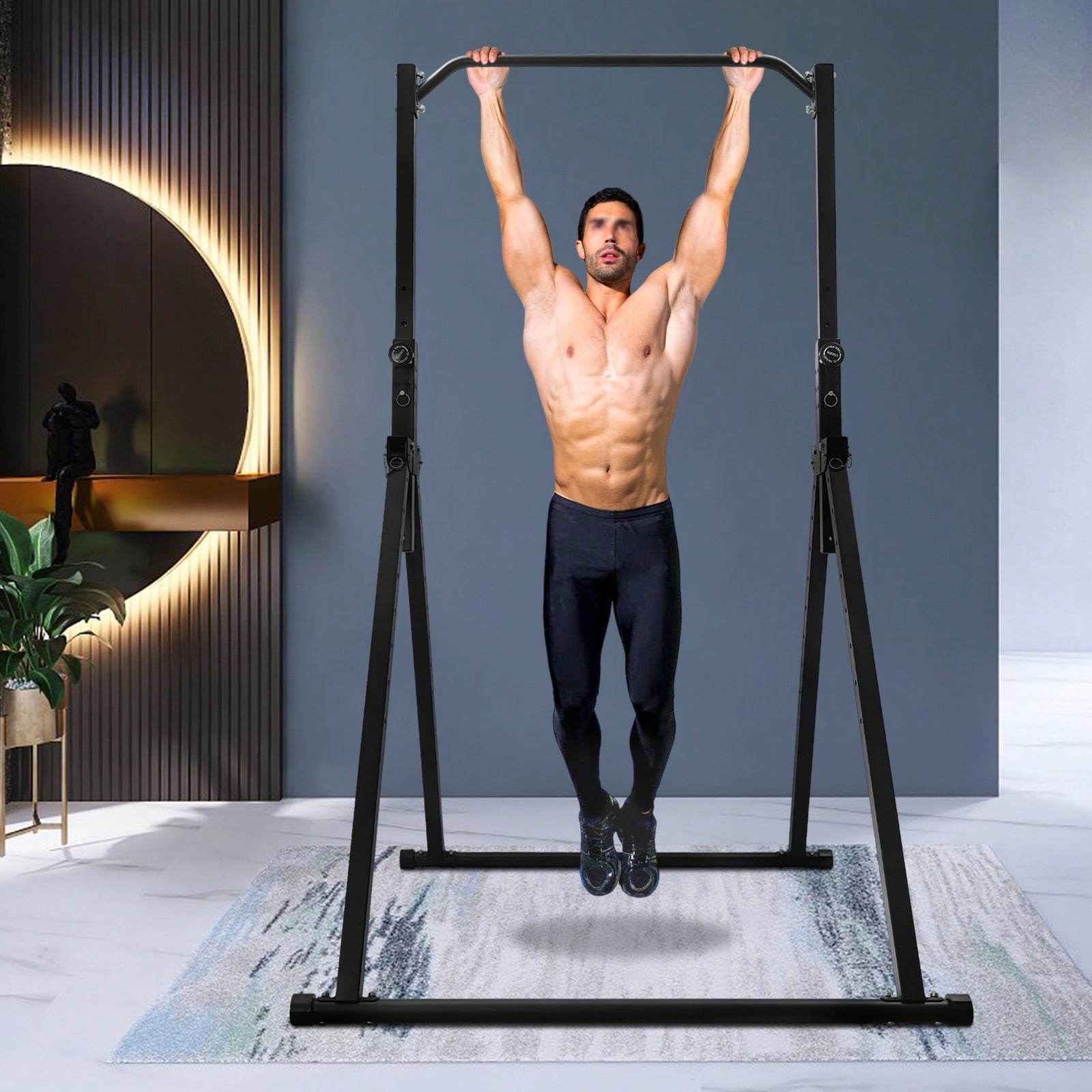 Triangular Pull Up Station Pul - Pull Up Bar recension och pris