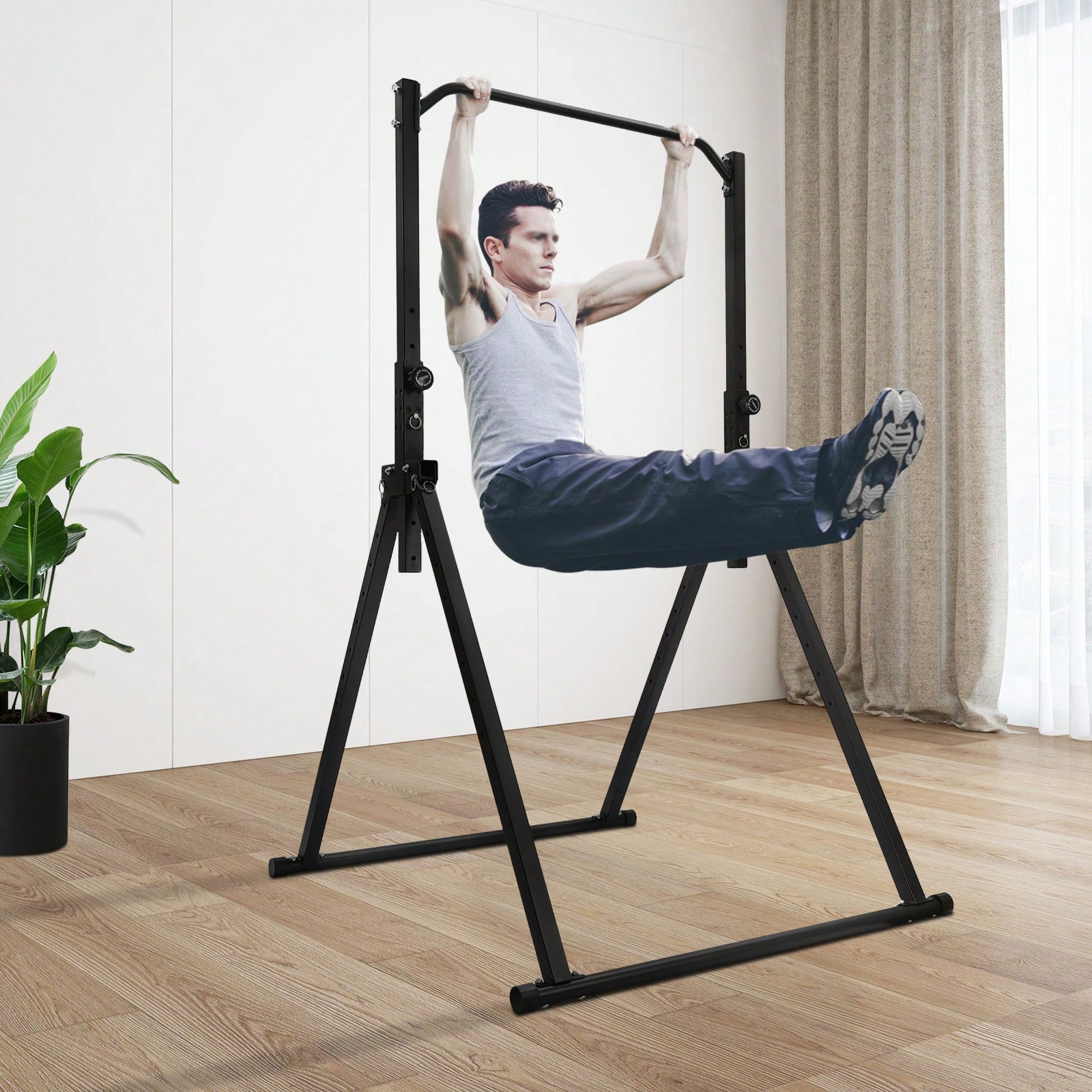 Triangular Pull Up Station Pul - Pull Up Bar recension och pris
