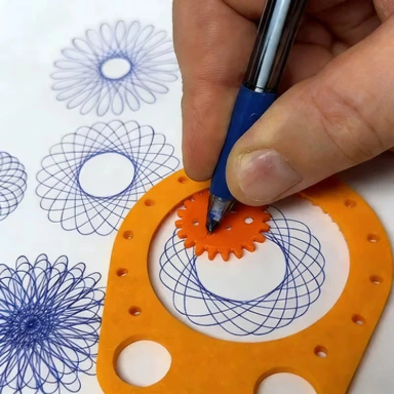 Spirograph Geometric Drawing T - Chalk Bag recension och pris