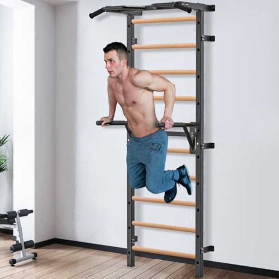 Wall Mounted Gymnastic Stall B - Pull Up Bar recension och pris