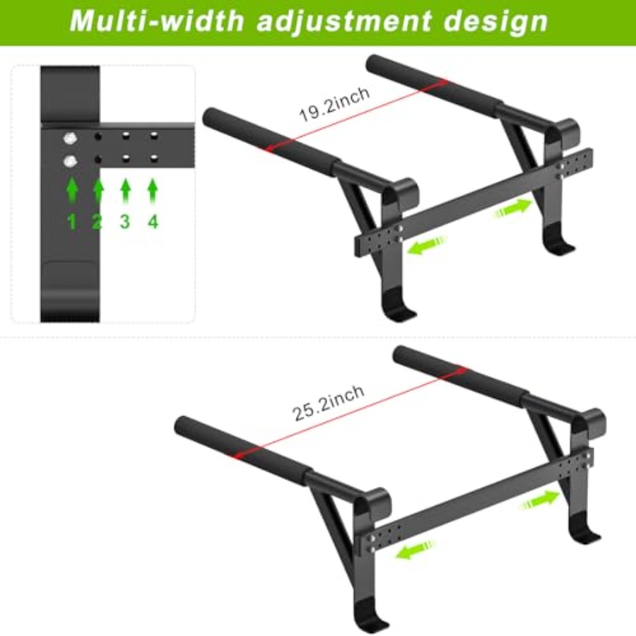 Wall Mounted Gymnastic Stall B - Pull Up Bar recension och pris