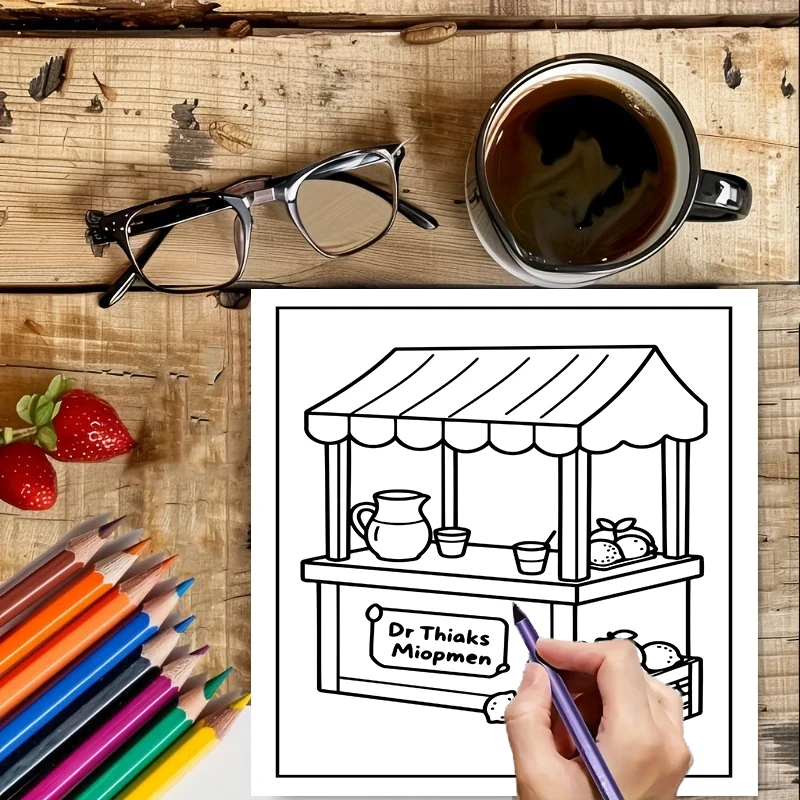 Coloring Book Little Spaces fo - Chalk Bag recension och pris