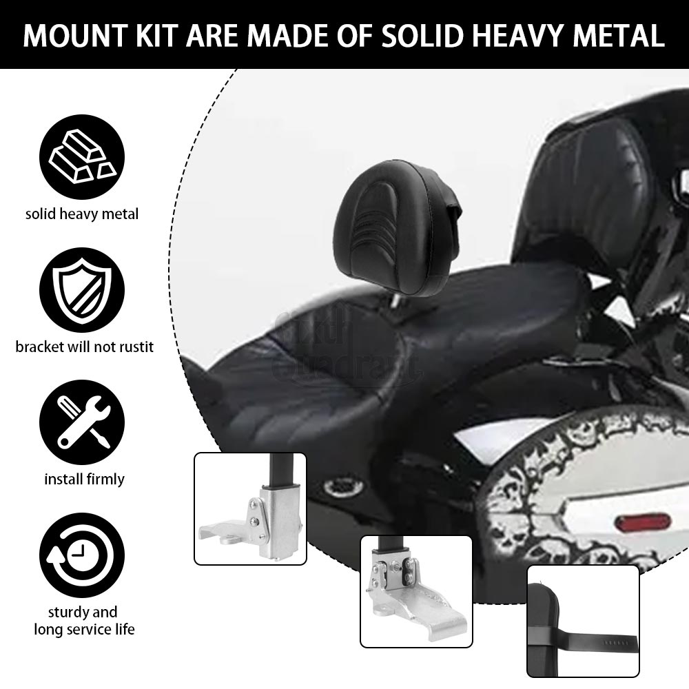 Motorcycle Seat Backrest Passe - Crossfit Victory recension och pris