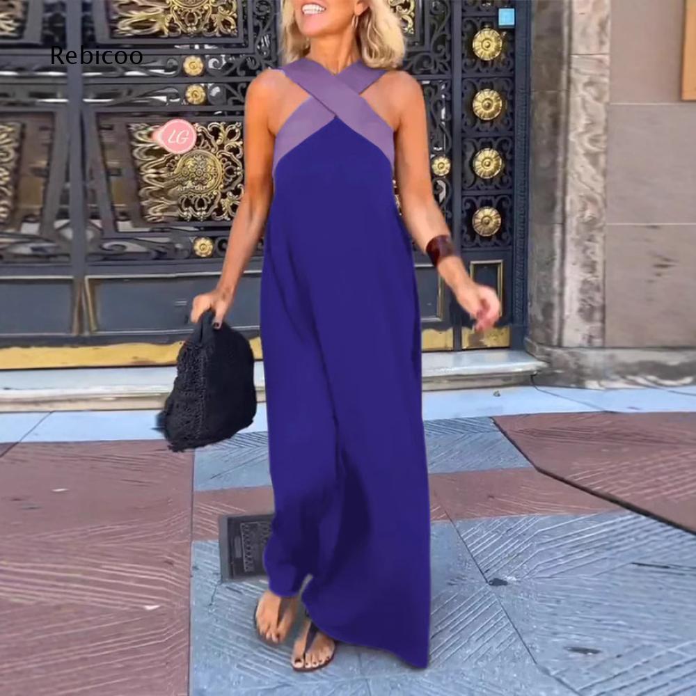 Loose Floor Length Dress For W - Crossfit Event recension och pris