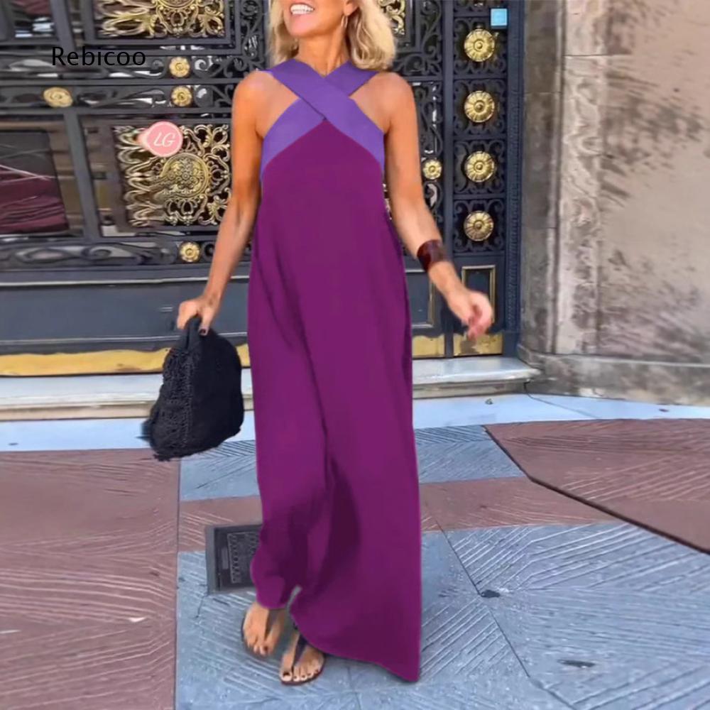 Loose Floor Length Dress For W - Crossfit Event recension och pris