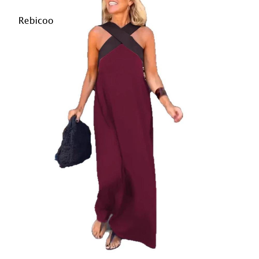 Loose Floor Length Dress For W - Crossfit Event recension och pris