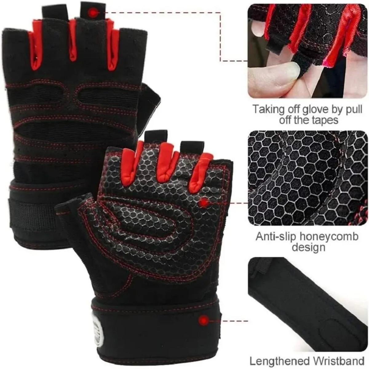 Gym Gloves for Men Women Fitne - Weightlifting Gloves recension och pris