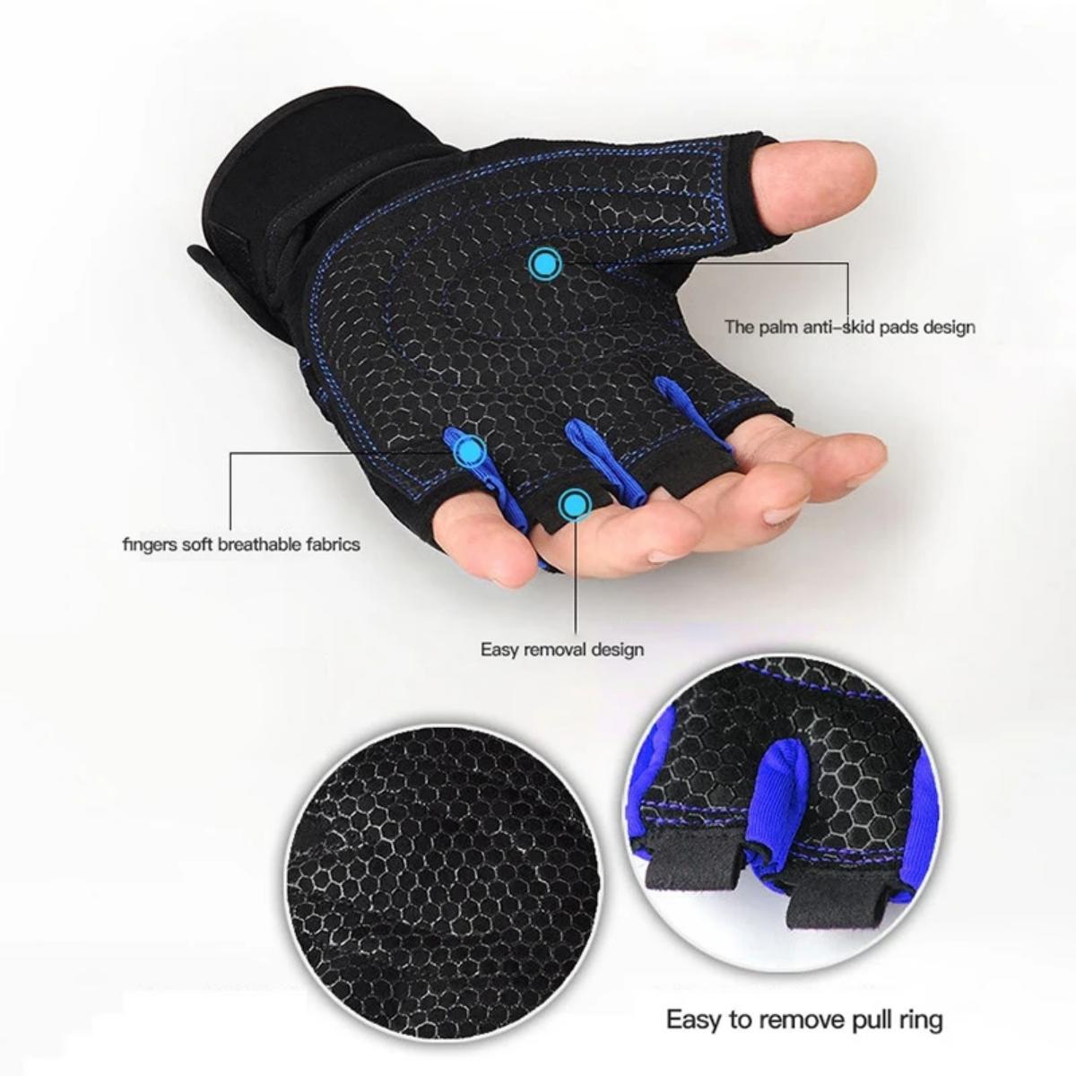 Gym Gloves for Men Women Fitne - Weightlifting Gloves recension och pris