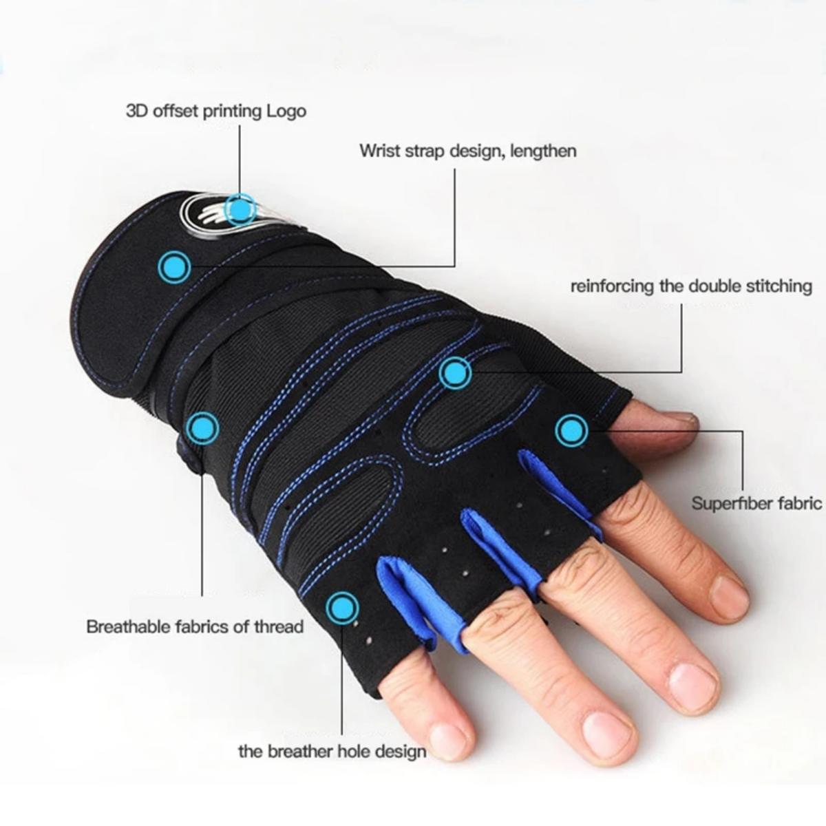 Gym Gloves for Men Women Fitne - Weightlifting Gloves recension och pris
