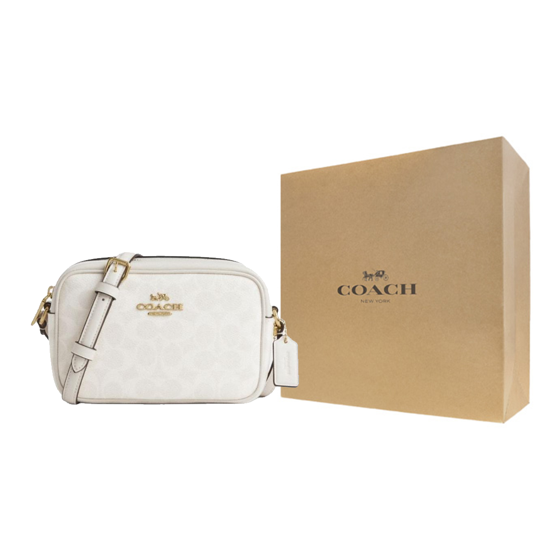 COACH Jamie Artificial Leather - Chalk Bag recension och pris