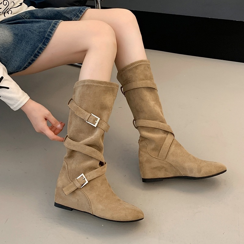 Women Vintage Suede Slouch Mid - Crossfit Belt recension och pris