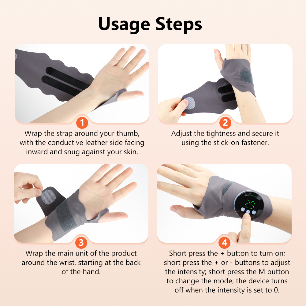 EMS Wrist Brace Protector Cord - Wrist Wraps recension och pris