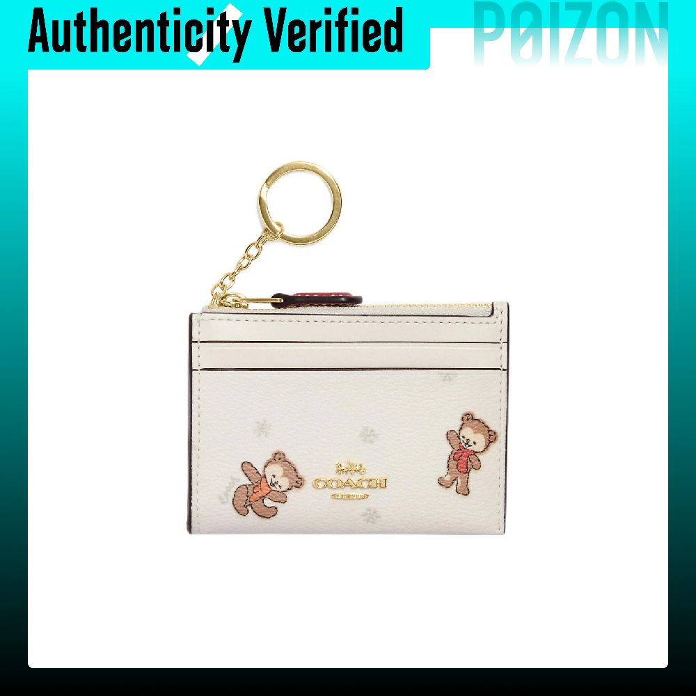 COACH Skinny Id Case Coated Ca - Chalk Bag recension och pris
