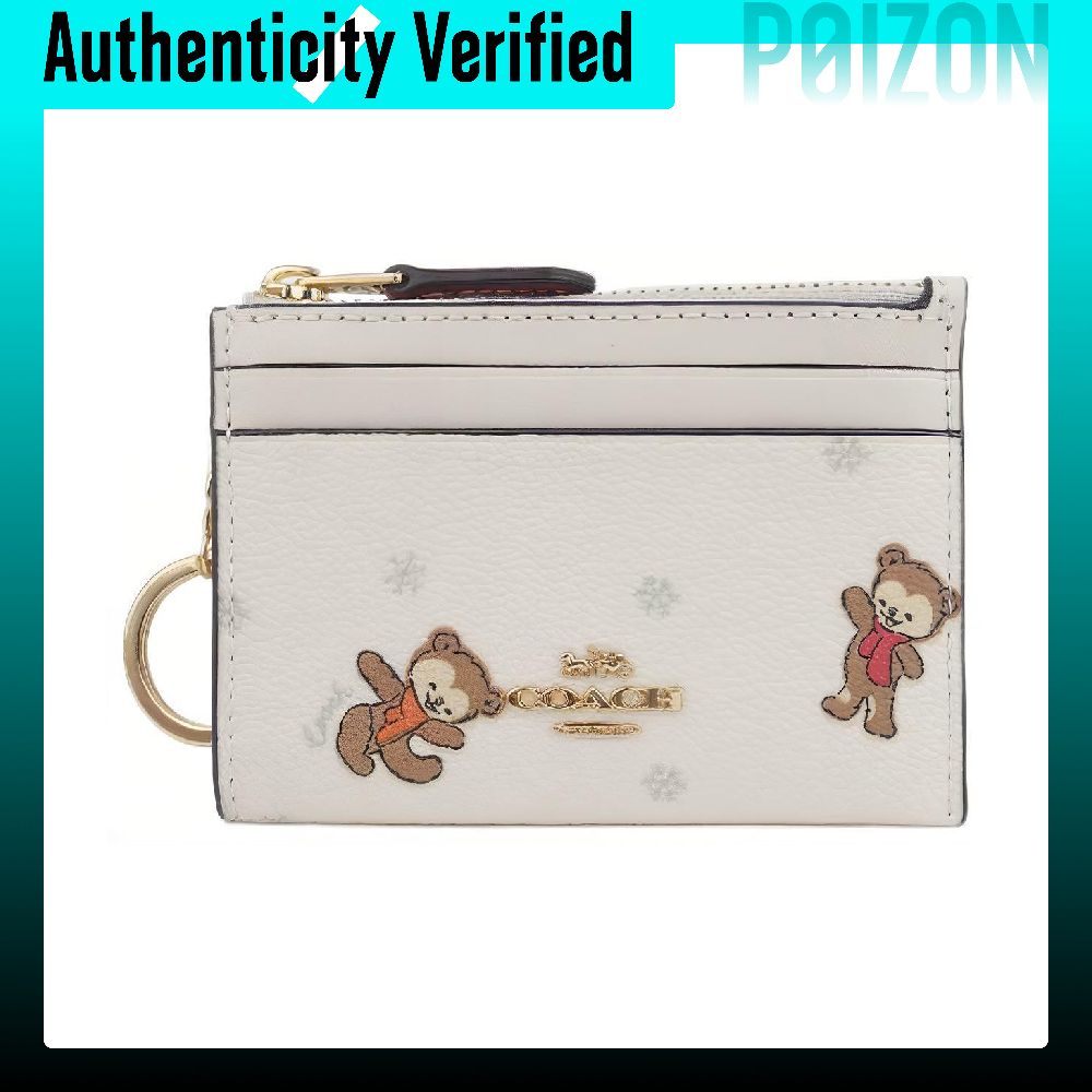 COACH Skinny Id Case Coated Ca - Chalk Bag recension och pris