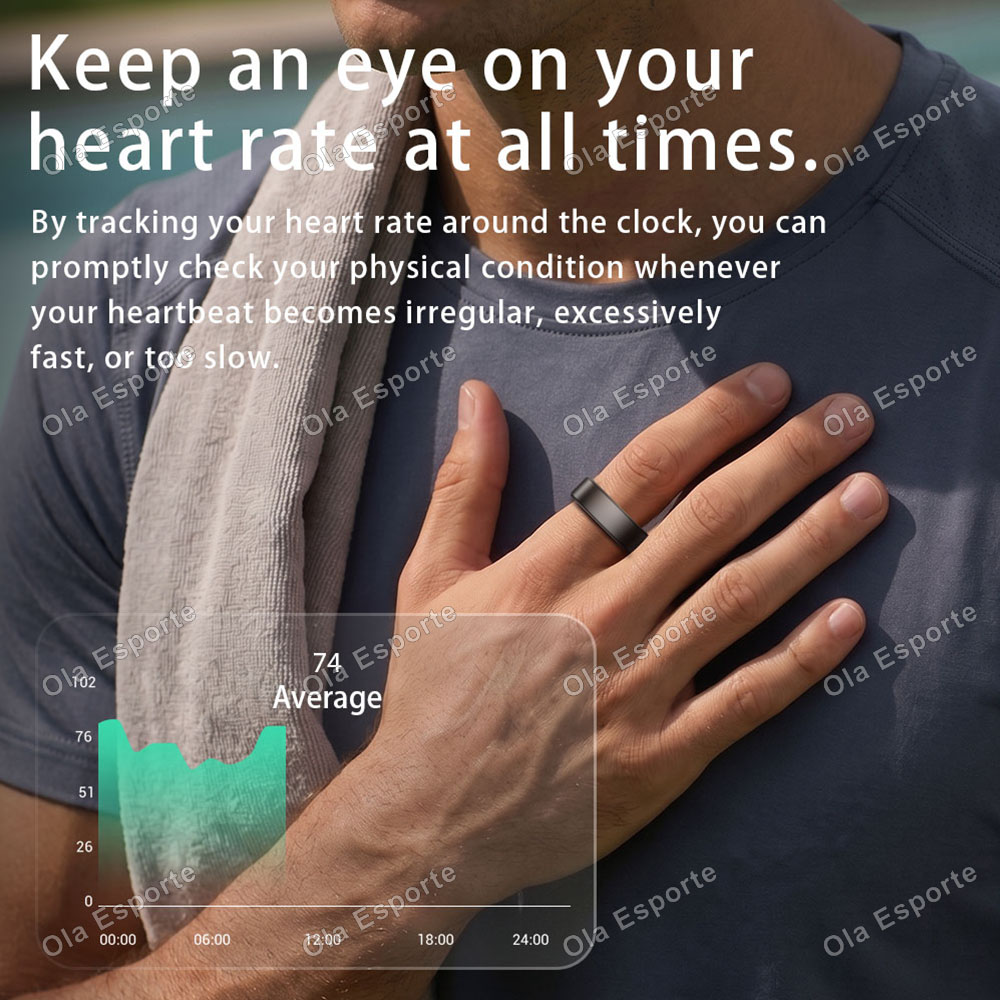 Smart Ring Heart Rate Blood Ox - Gymnastic Ring recension och pris