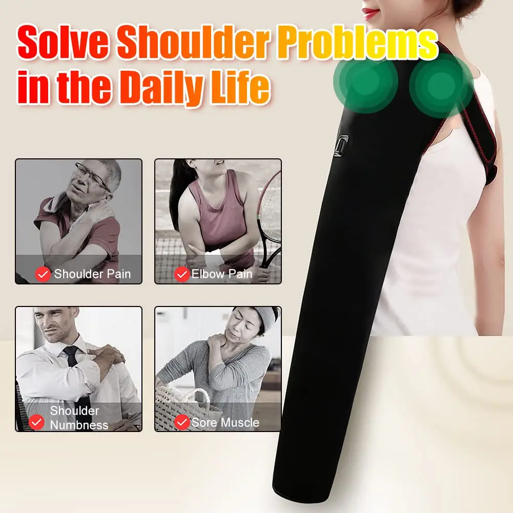 Long Arm Heating Massage Suppo - Wrist Wraps recension och pris