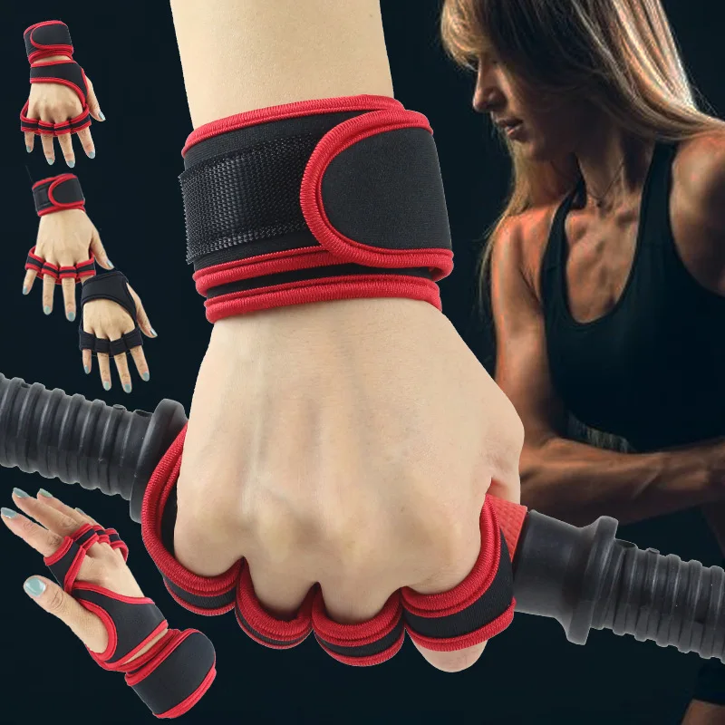 Fitness Men Women Gloves Gym W - Weightlifting Gloves recension och pris
