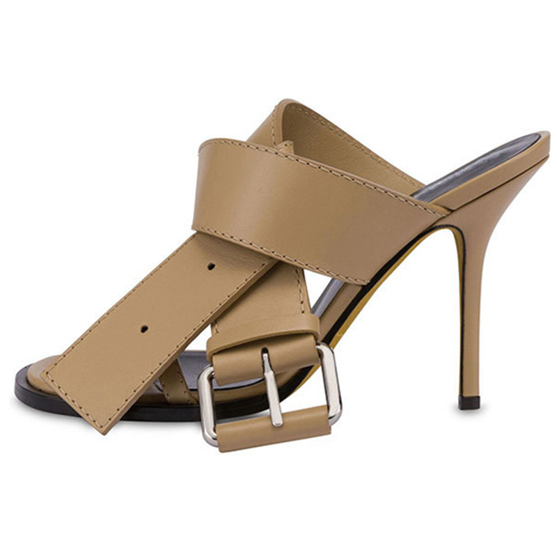 Women Summer High Heeled Shoes - Crossfit Belt recension och pris