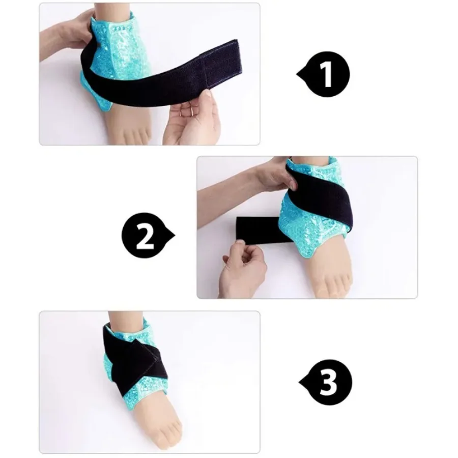 Dual‑Sided Plush PVC Gel Hot C - Wrist Wraps recension och pris