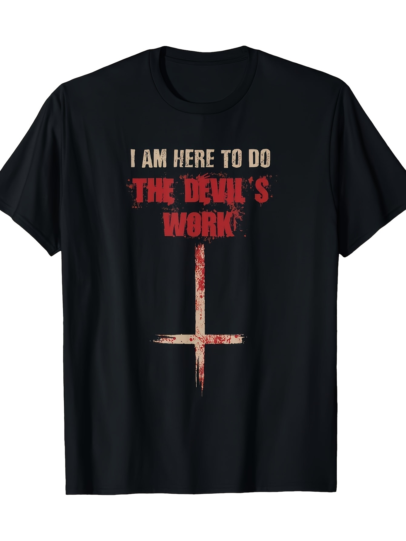 Men's Satanism T-Shirt- Bold R - Crossfit Event recension och pris