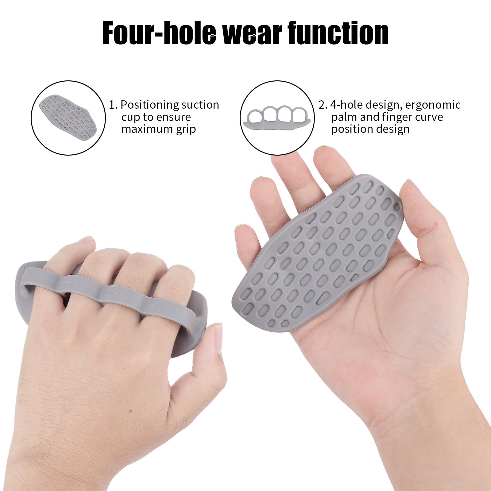 Upgraded Anti-Slip Grips for W - Weightlifting Gloves recension och pris