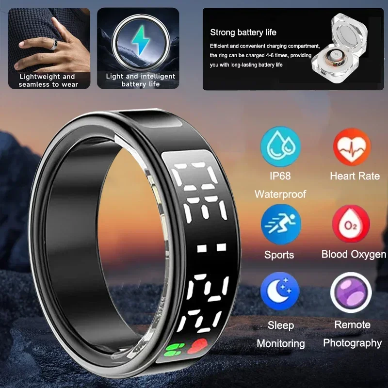 Smart Ring For Men Women Heart - Gymnastic Ring recension och pris