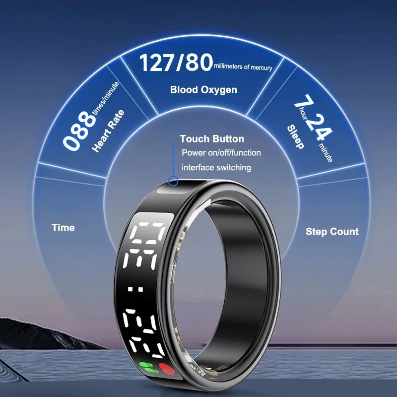 Smart Ring For Men Women Heart - Gymnastic Ring recension och pris