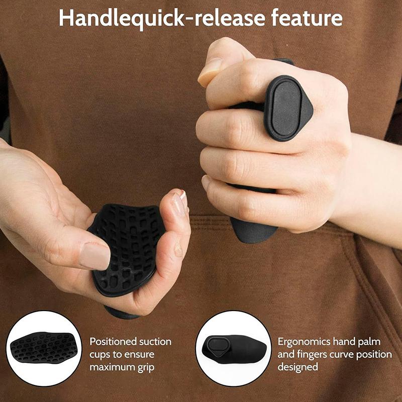 2Pcs Gym Grips Anti-Slip Grip  - Weightlifting Gloves recension och pris