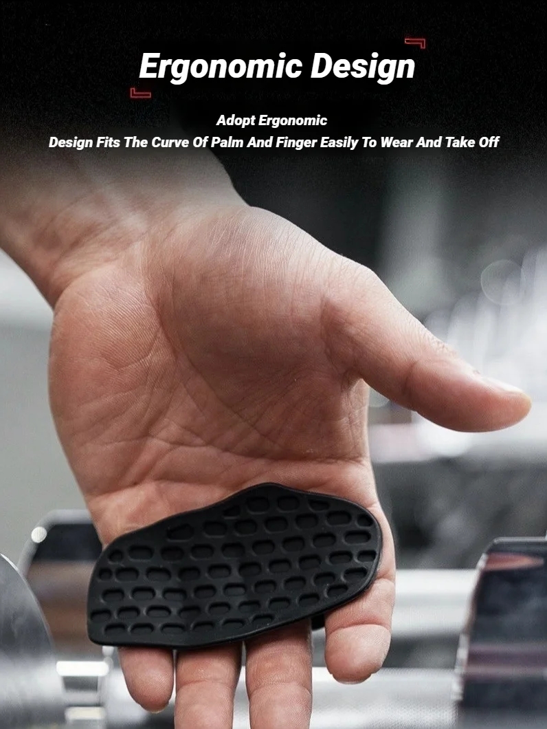 Workout Gym Gloves Silicone Pa - Weightlifting Gloves recension och pris