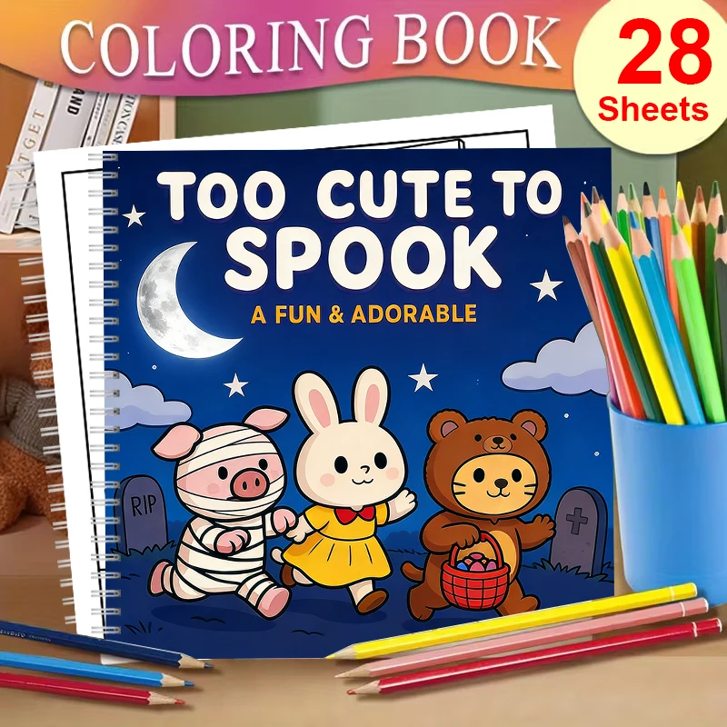 Too Cute to Spook Coloring Boo - Chalk Bag recension och pris