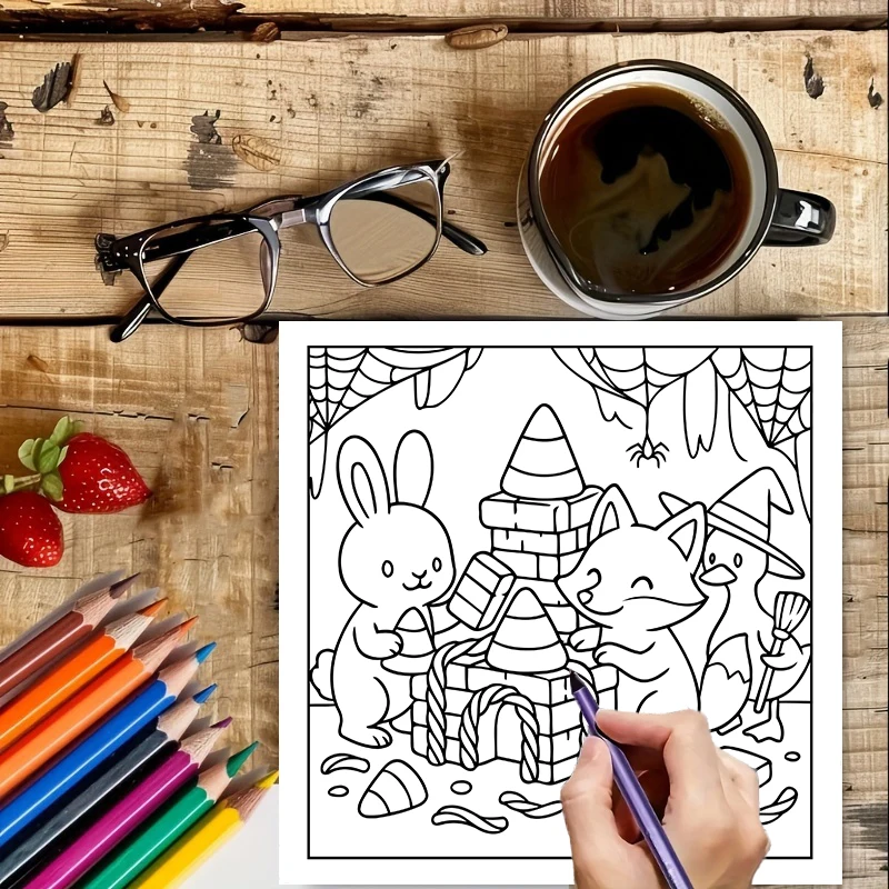 Too Cute to Spook Coloring Boo - Chalk Bag recension och pris