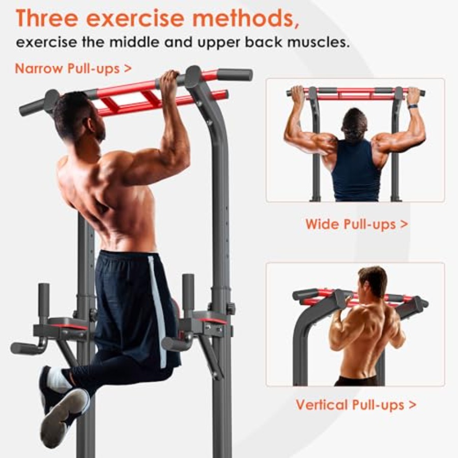 Home gym pull up bar station:  - Pull Up Bar recension och pris