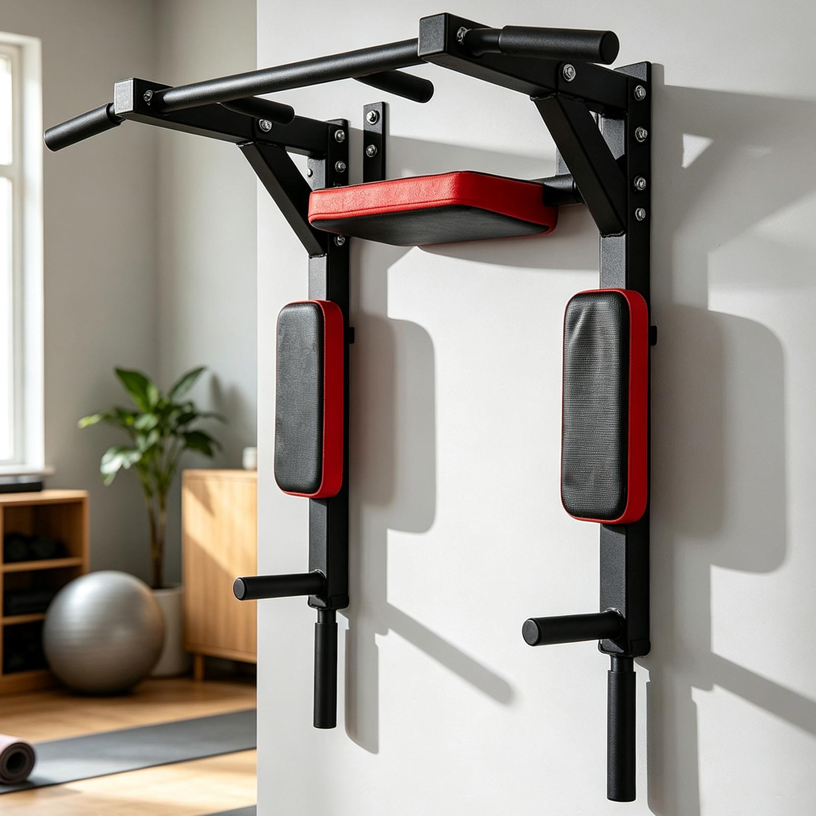 Wall-Mounted Pull-up Bar Fitne - Pull Up Bar recension och pris