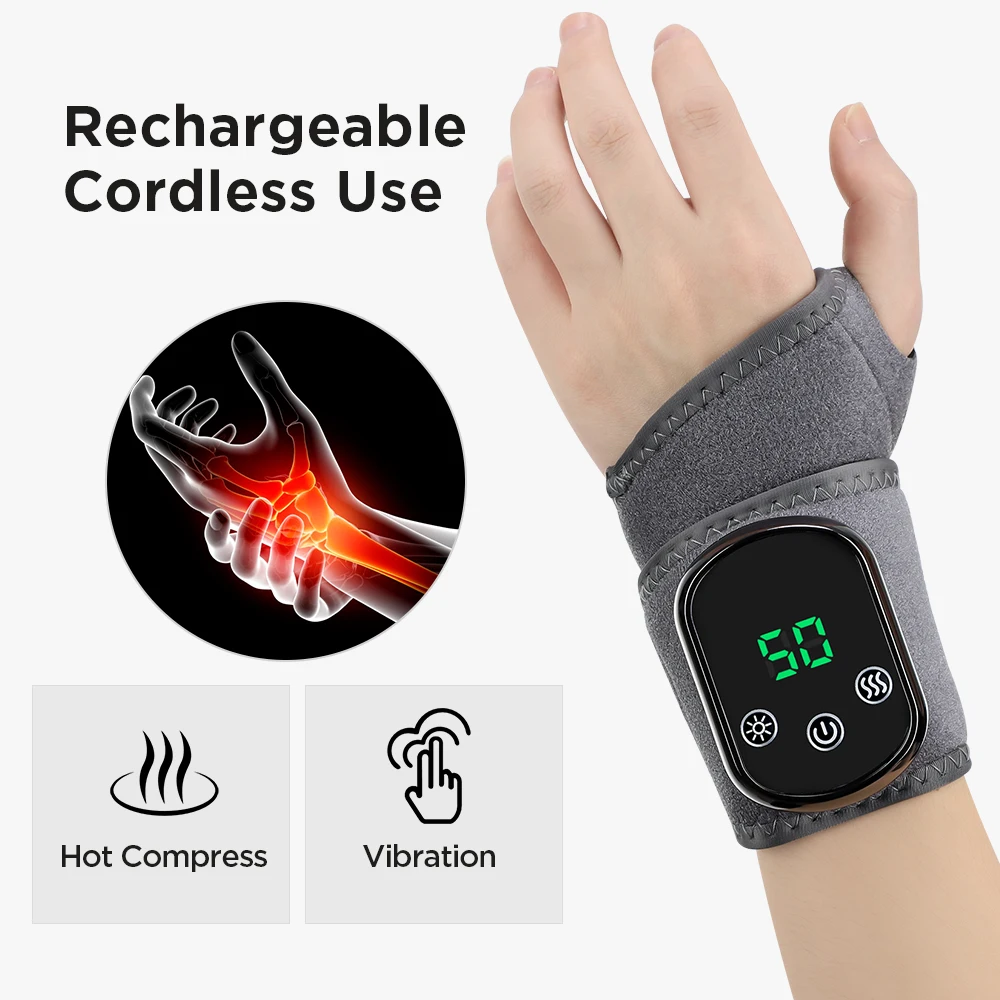 Foot Heat Massager Electric Wr - Wrist Wraps recension och pris